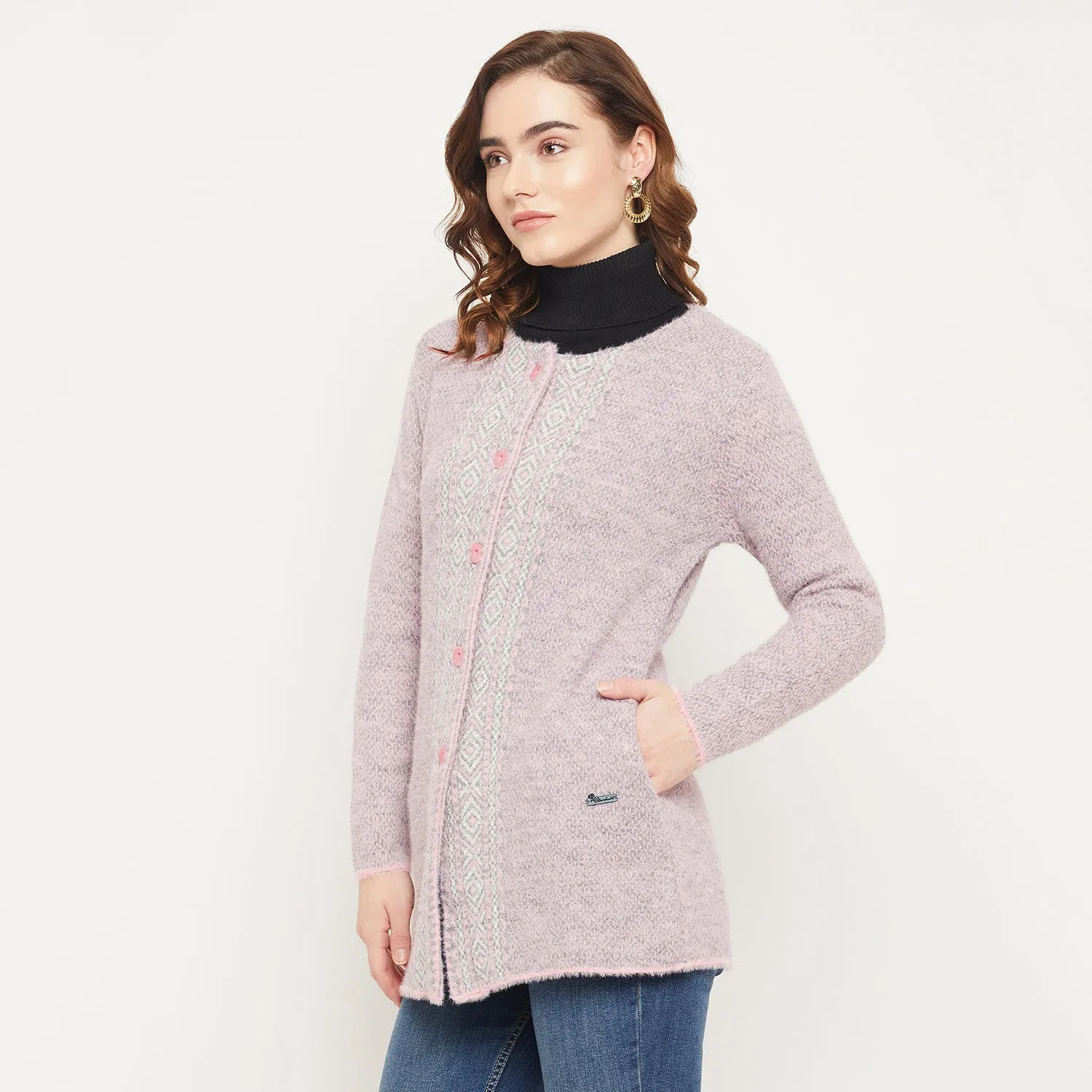 Duke Stardust Women Self Design Cardigan (SDS1110)