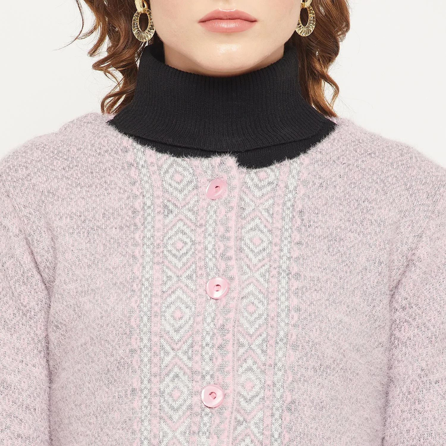 Duke Stardust Women Self Design Cardigan (SDS1110)