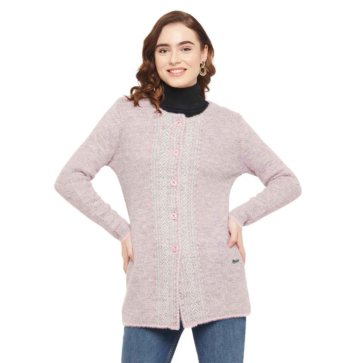 Duke Stardust Women Self Design Cardigan (SDS1110)