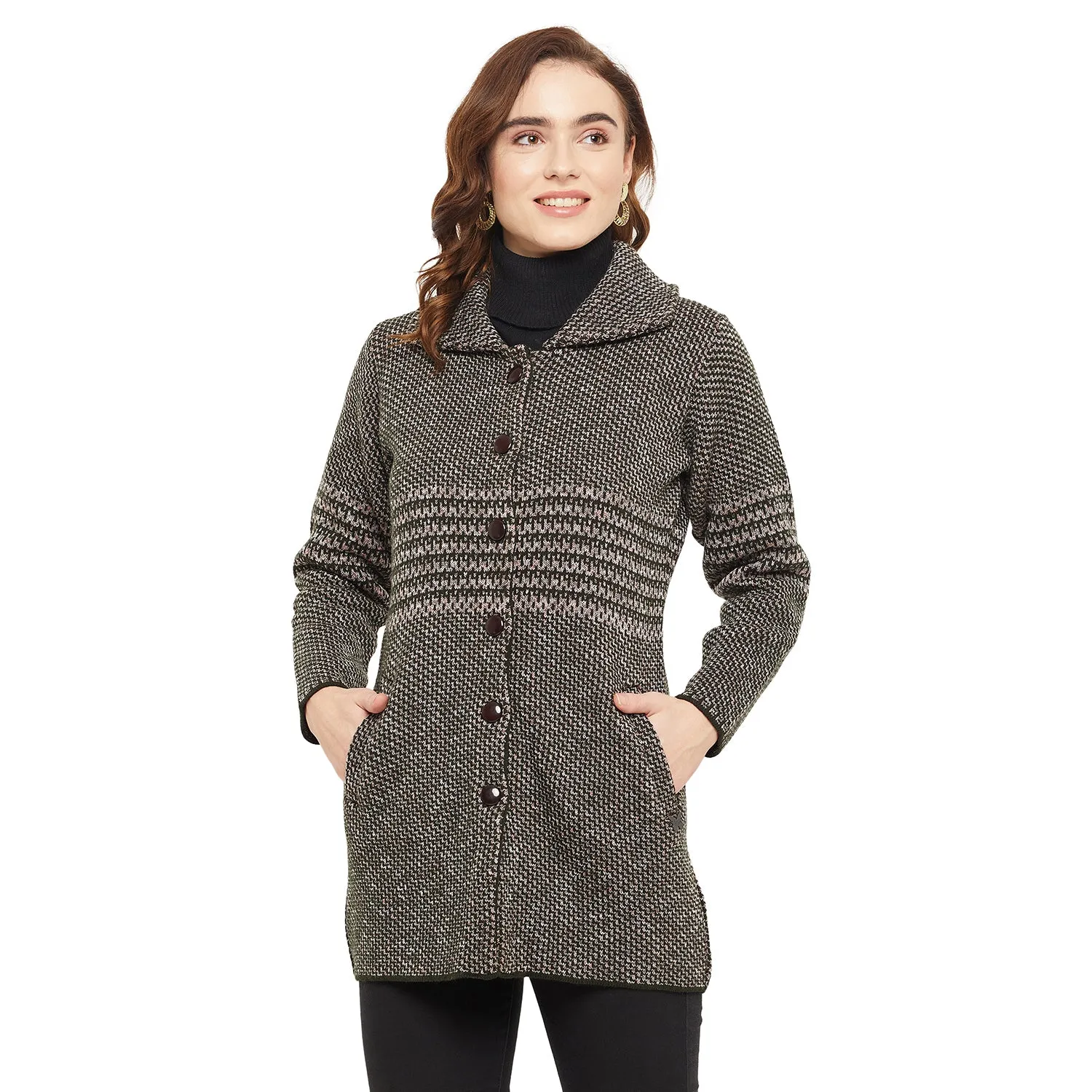 Duke Stardust Women Self Design Cardigan (SDS1112)