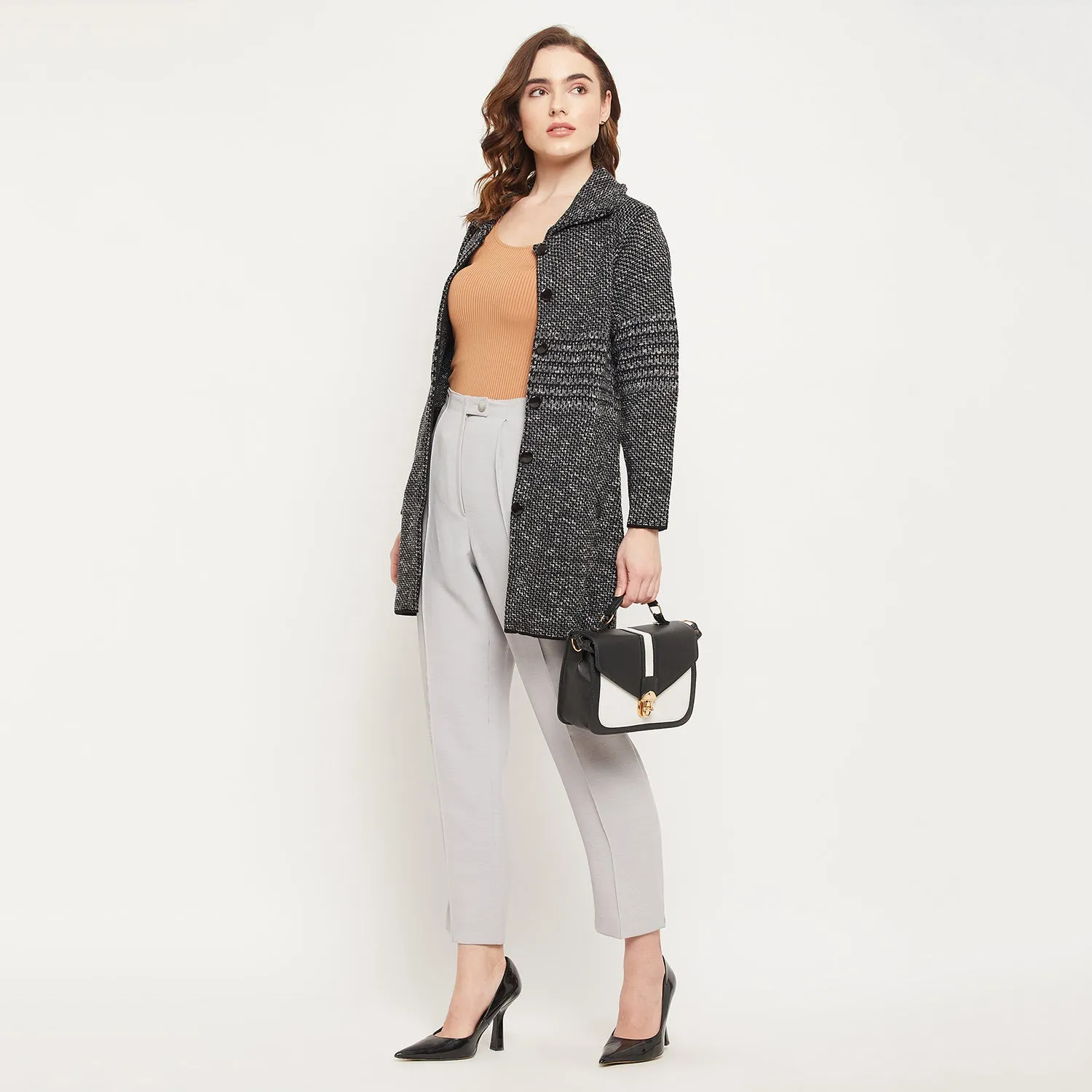Duke Stardust Women Self Design Cardigan (SDS1112)