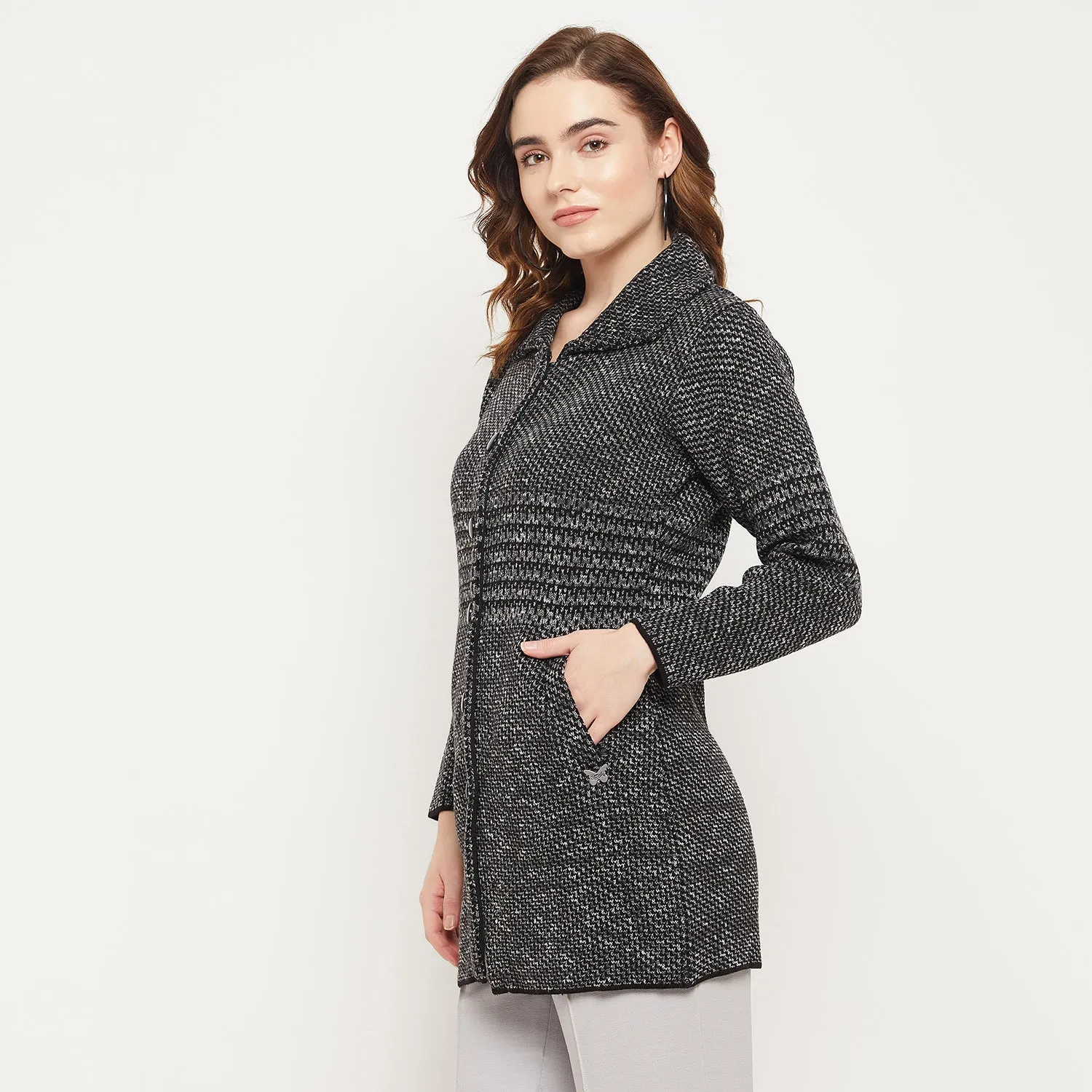 Duke Stardust Women Self Design Cardigan (SDS1112)