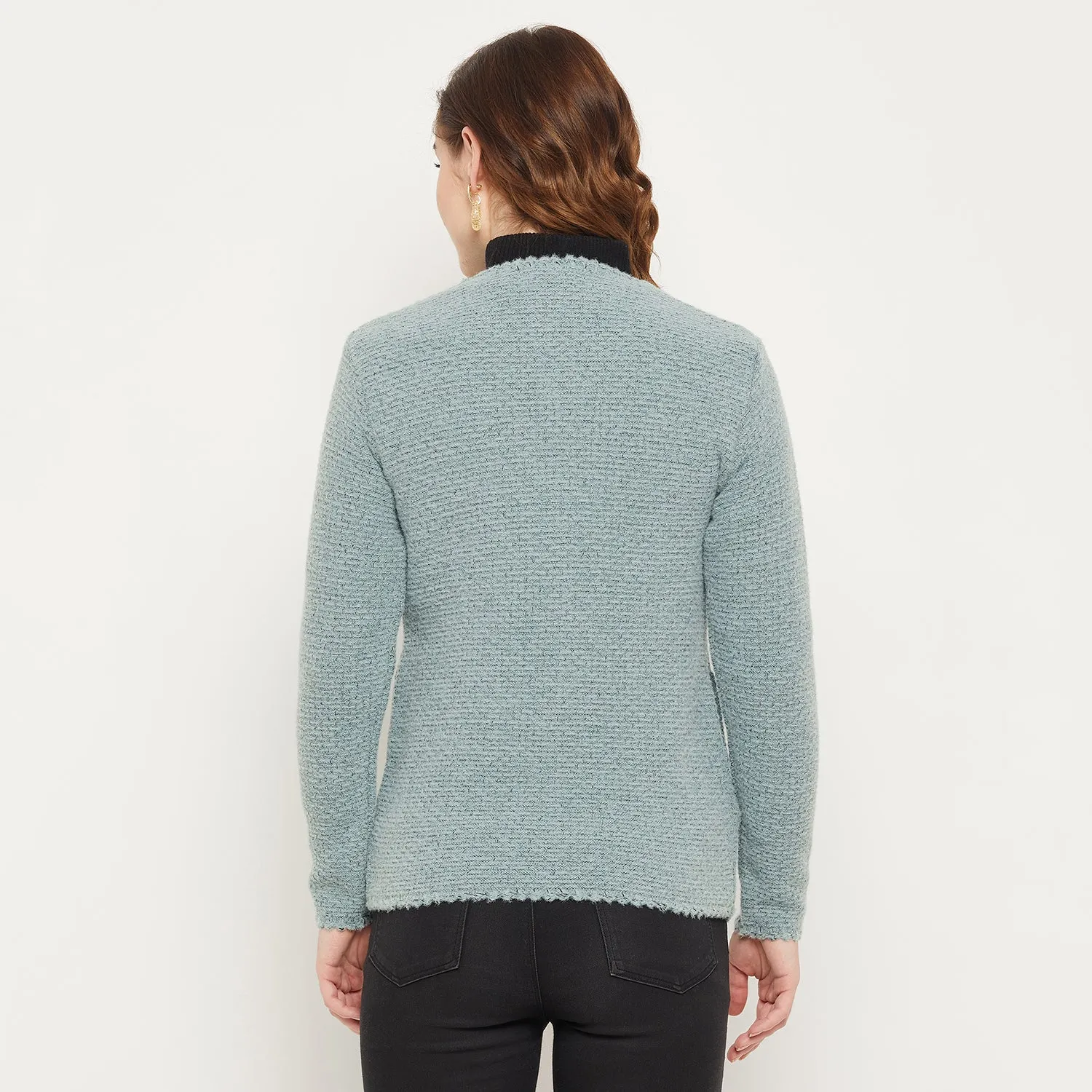 Duke Stardust Women Self Design Cardigan (SDS9733)