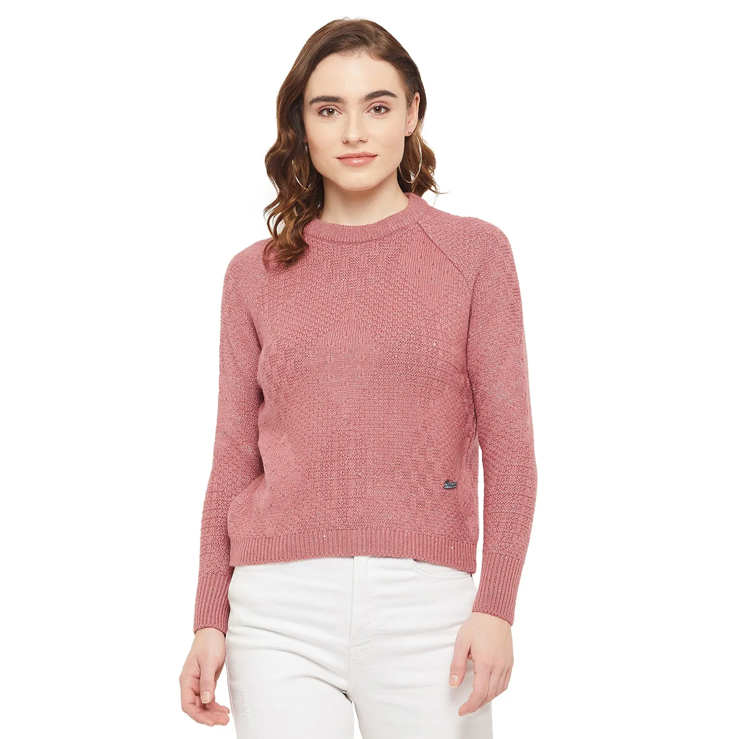 Duke Stardust Women Solid Pullover (SDS993)