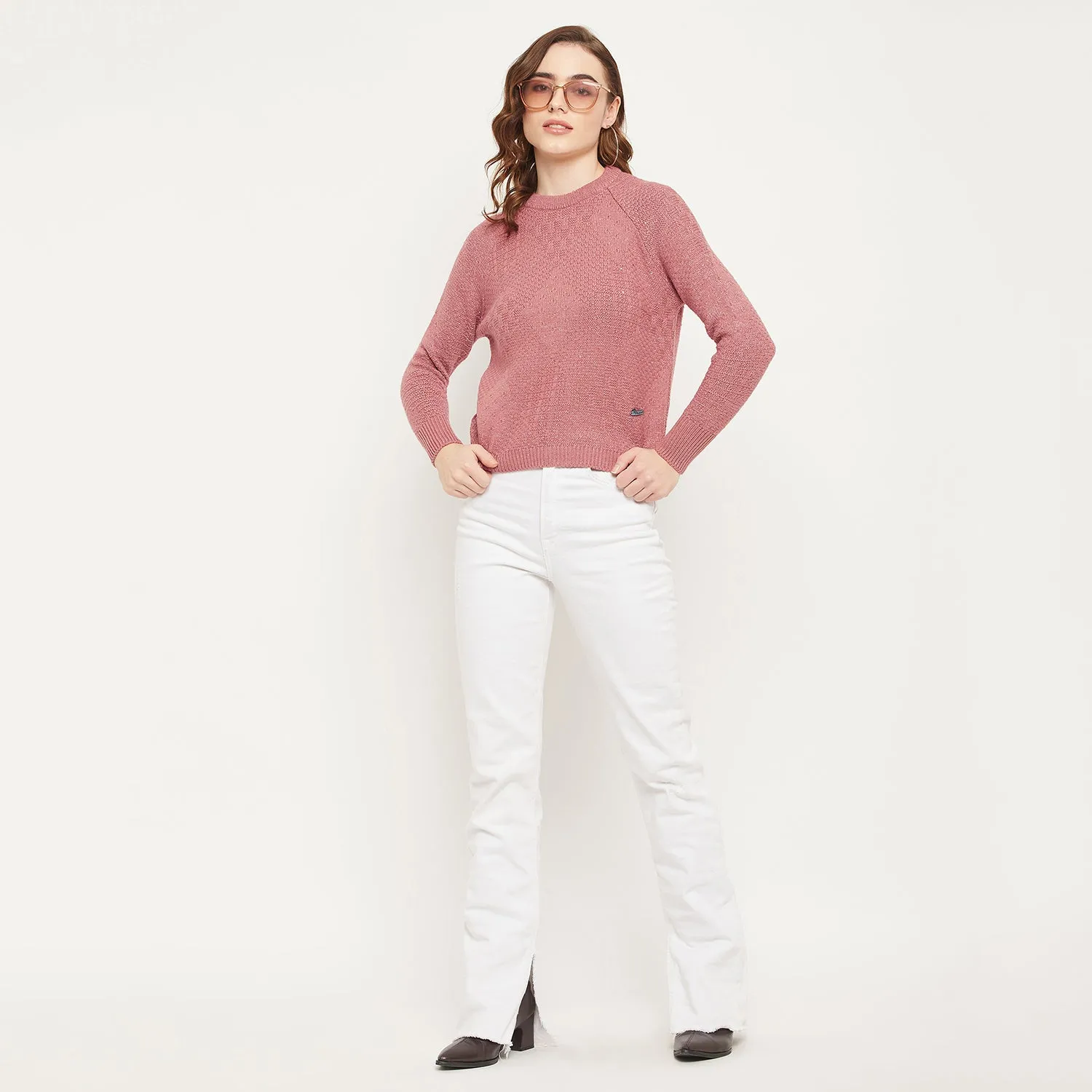 Duke Stardust Women Solid Pullover (SDS993)