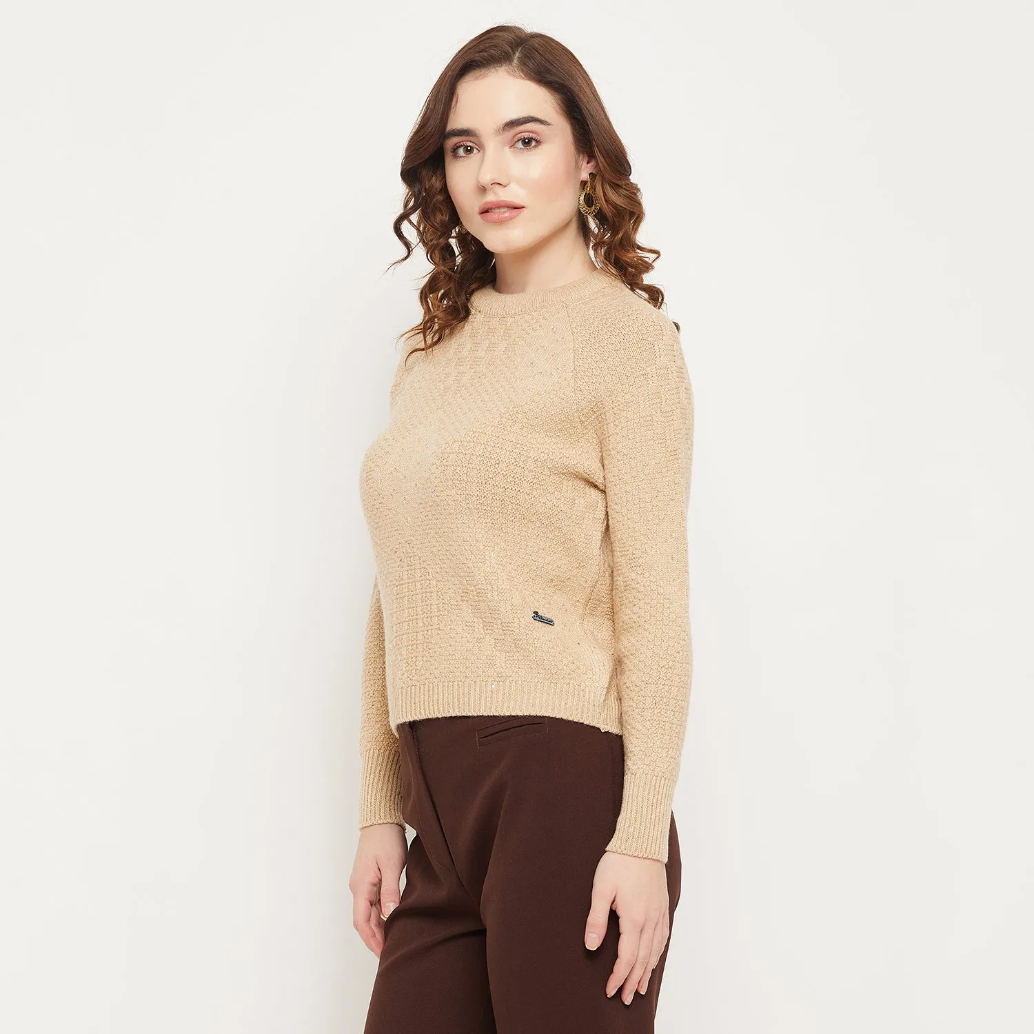 Duke Stardust Women Solid Pullover (SDS993)
