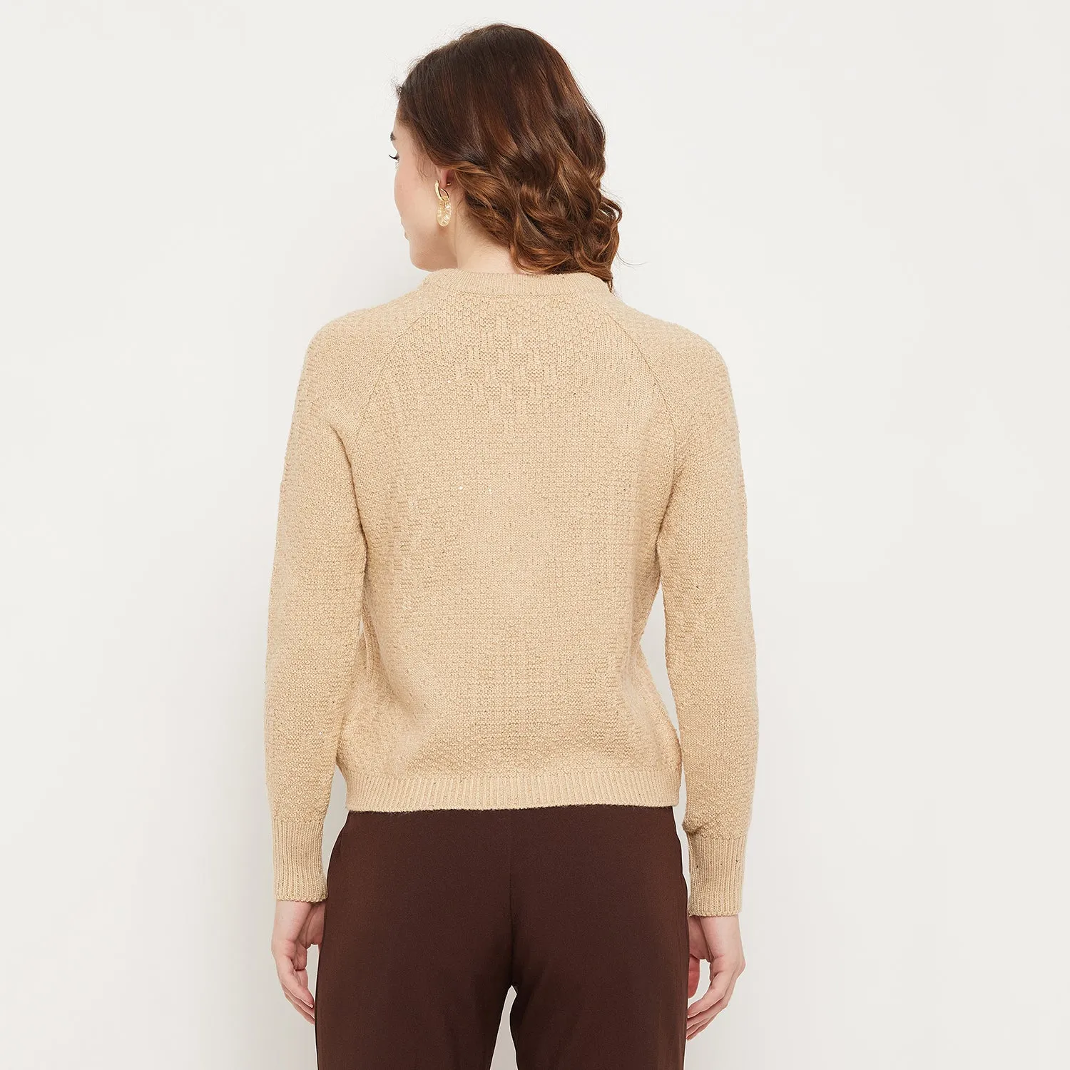 Duke Stardust Women Solid Pullover (SDS993)