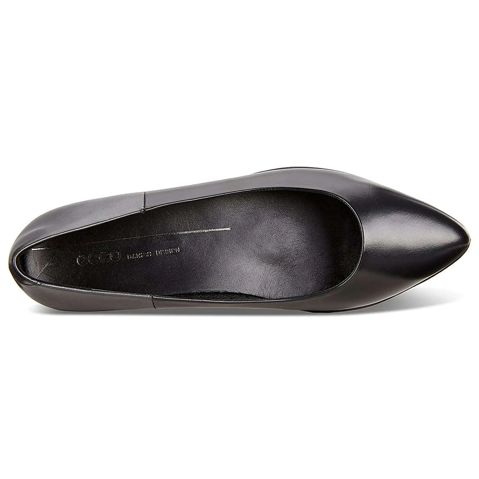 Ecco Shape Pointy Full Grain Leather Women's Ballerina Flats