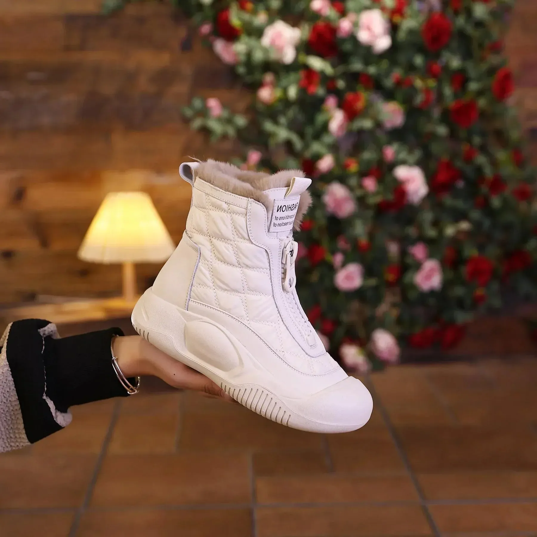 Elia - Stylische Winterstiefel mit Weicher Sohle für Frauen
