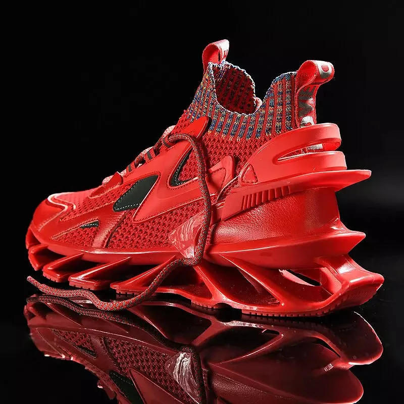 Gen-Z™ Sneakers Red Shark Blade Shoes 822