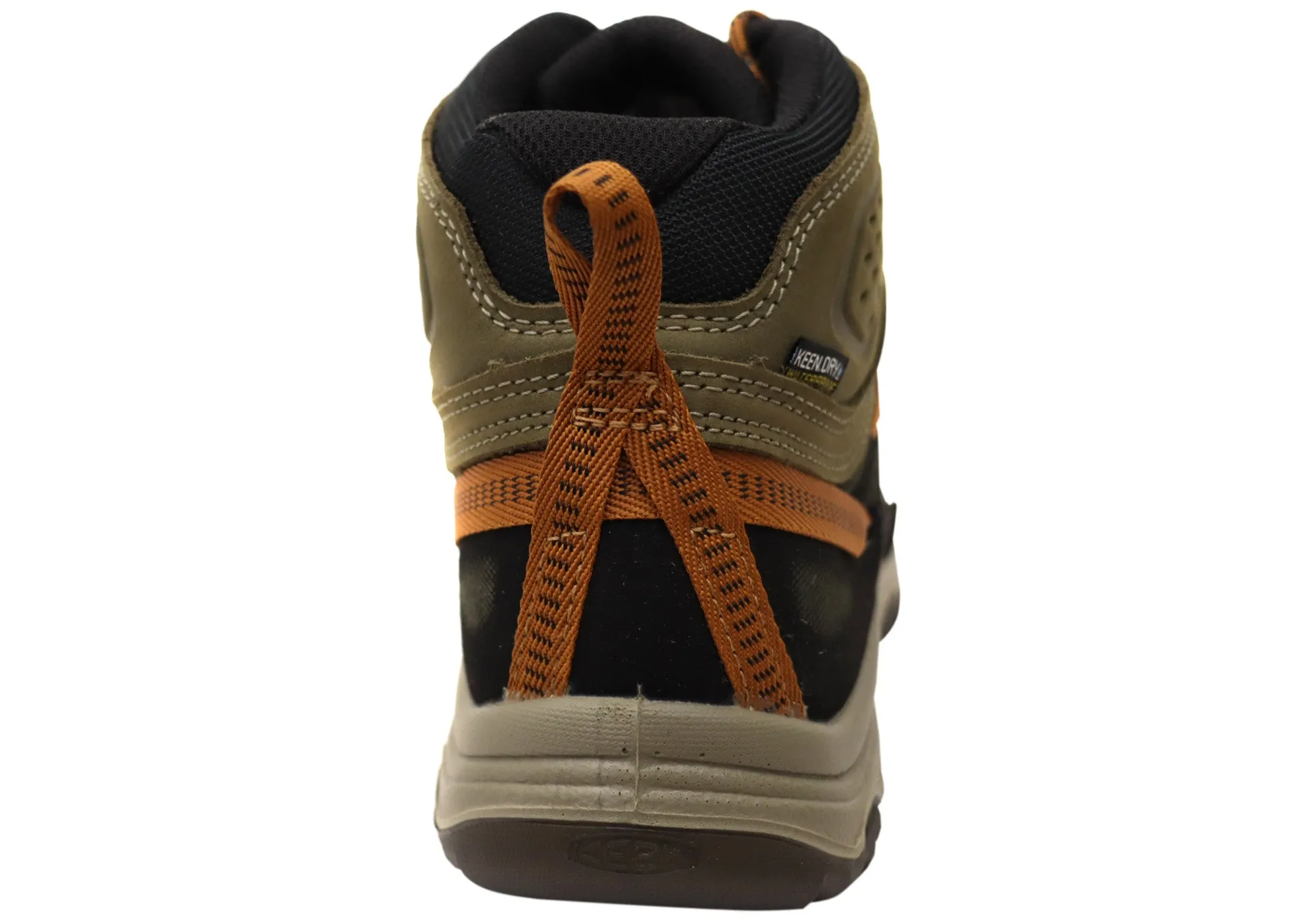 Keen Mens Targhee IV Mid Waterproof Hiking Lace Up Comfortable Boots