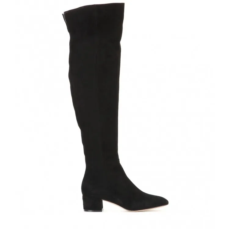 Mariana - elegante Stiefel mit über das Knie gehendem Absatz