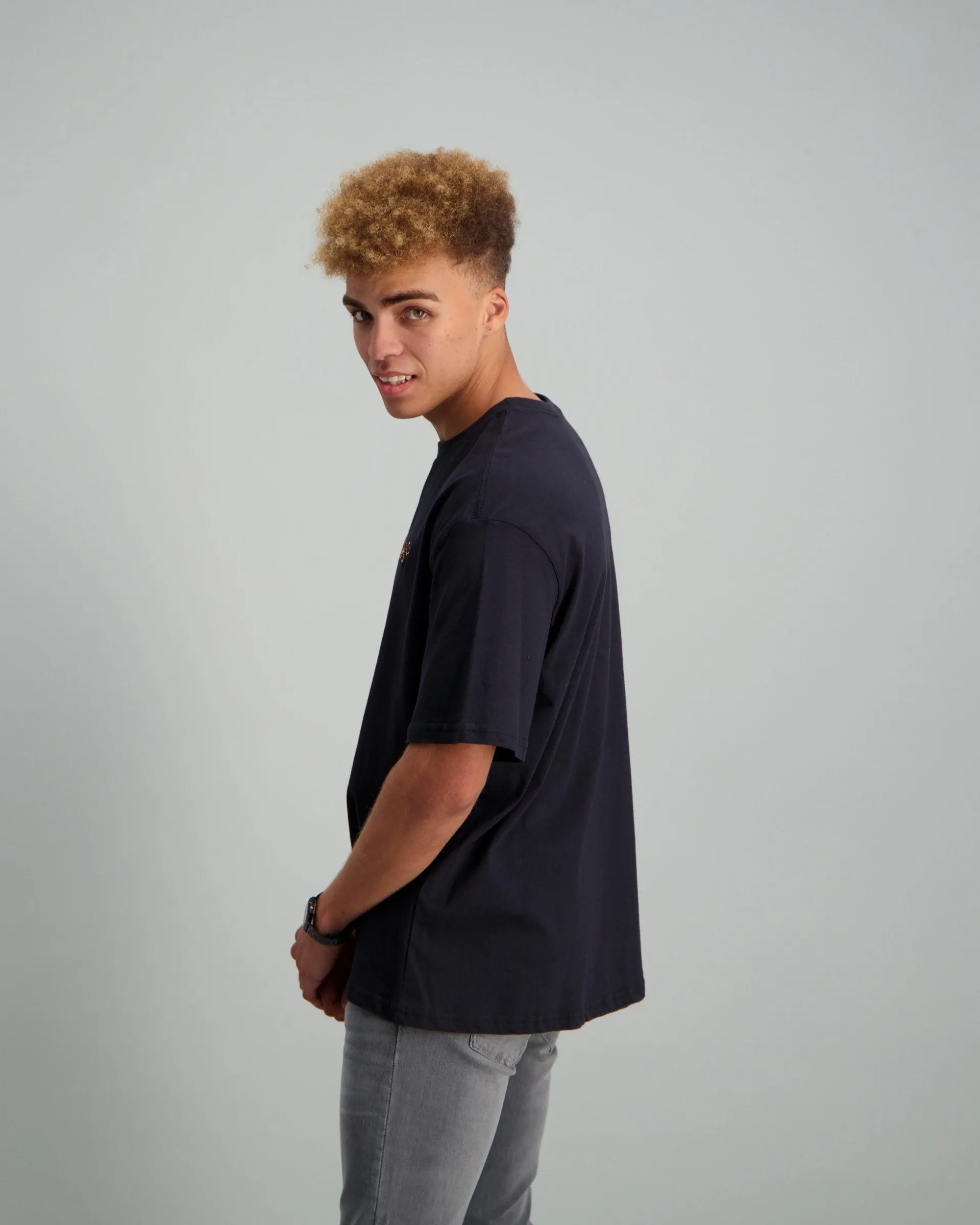 Men's Tiger Embroided T Shirt