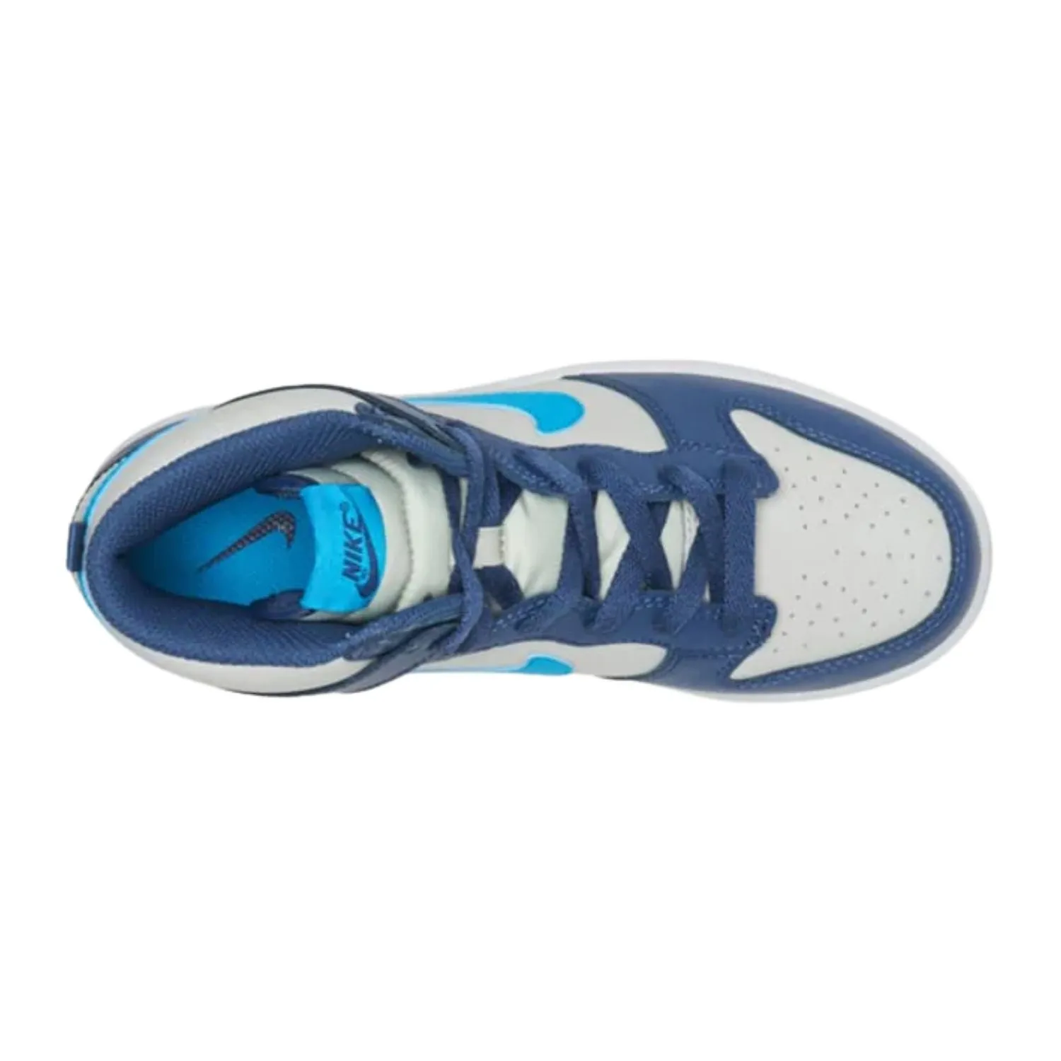 Nike Dunk High Light Bone Diffused Blue (PS)