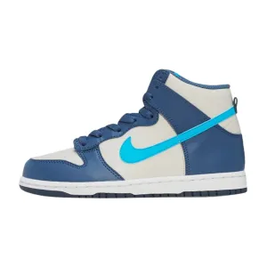 Nike Dunk High Light Bone Diffused Blue (PS)