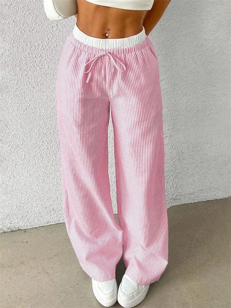 Orchard Atelier | Striped Wide Leg Pants