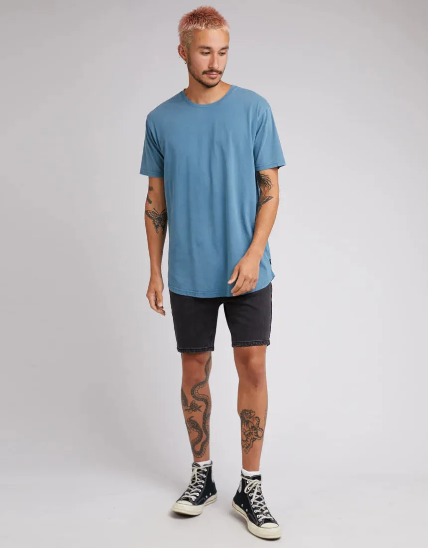 SILENT THEORY - Acid Tail Tee - Ocean Blue