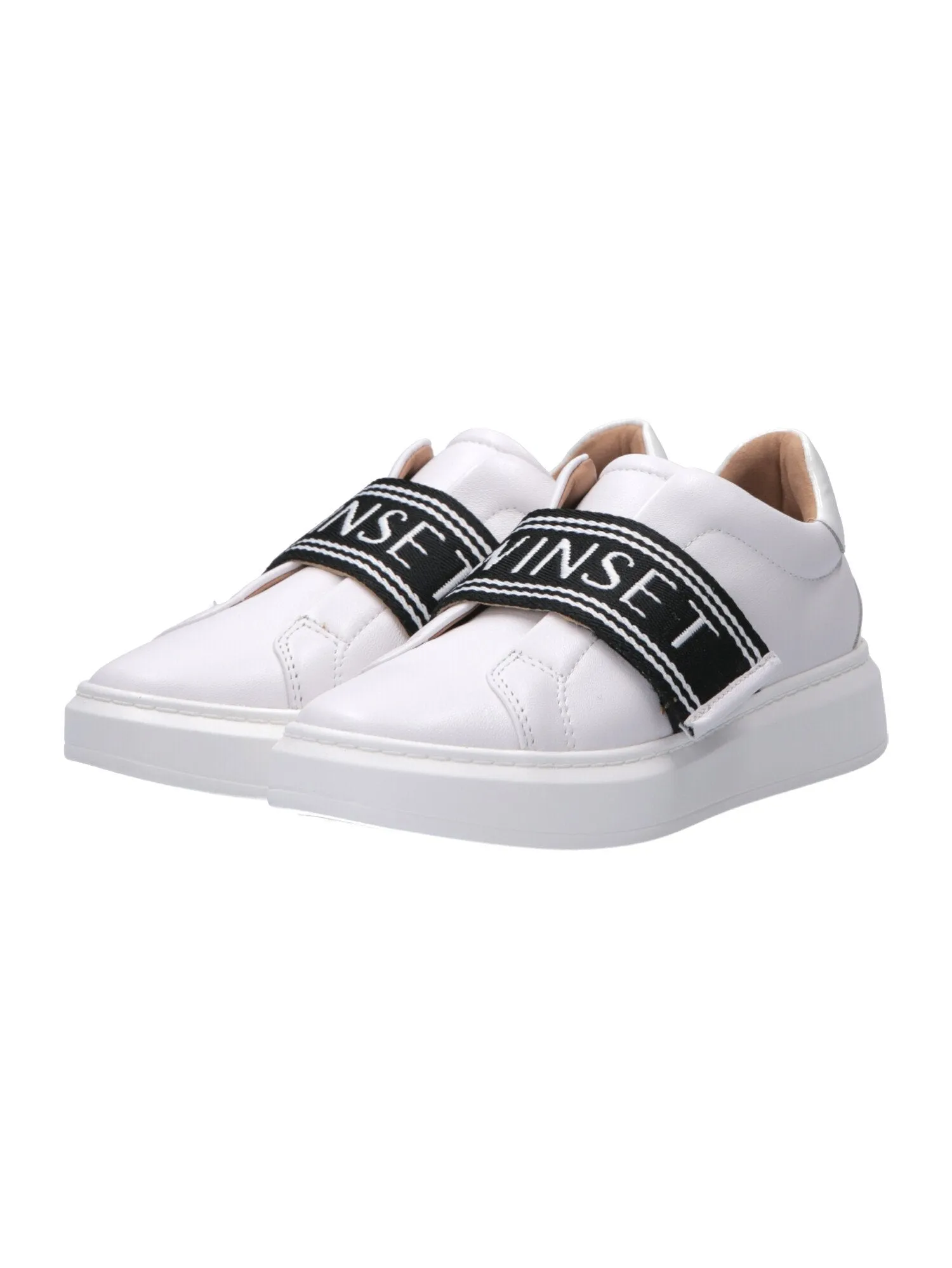 Sneakers con Fascia Logata