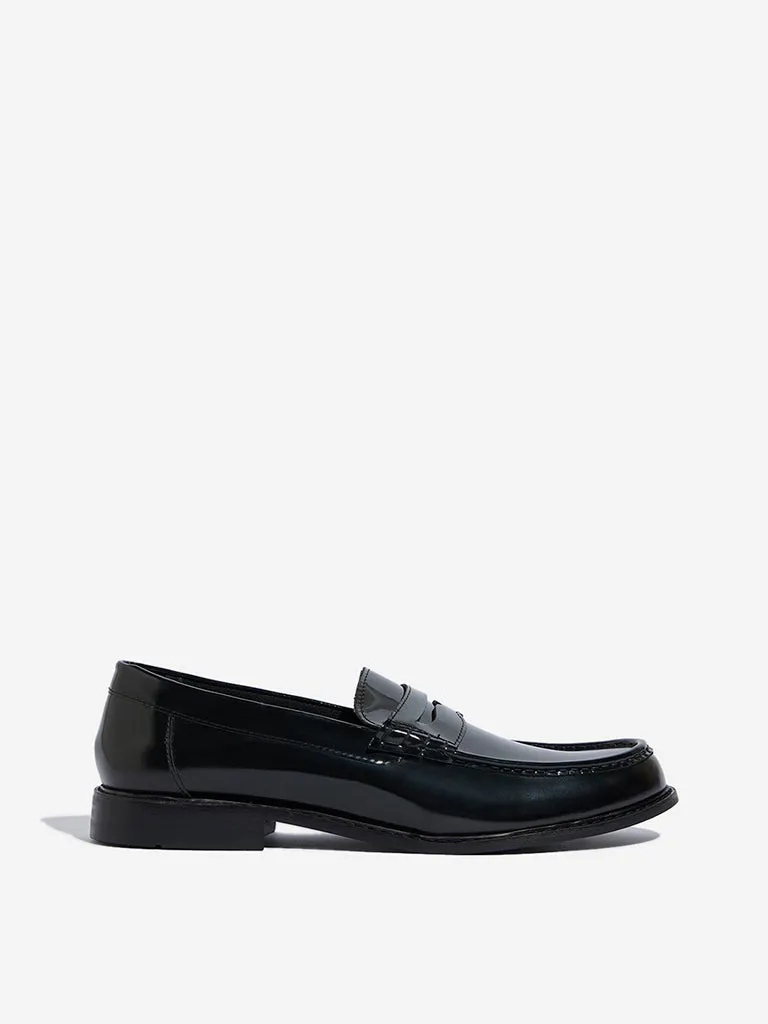 SOLEPLAY Black Penny Loafers