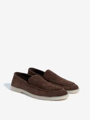 SOLEPLAY Brown Suede Leather Loafers
