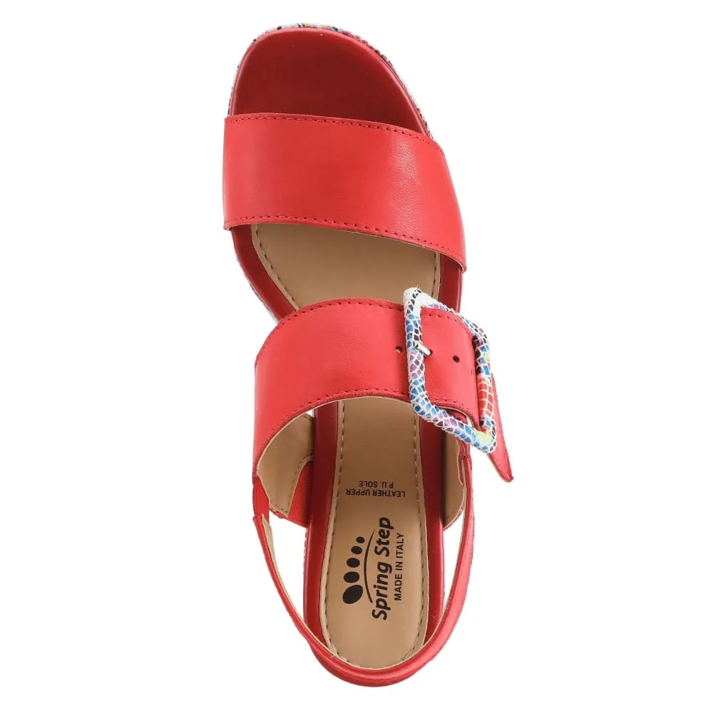 Spring Step Shoes Azucar Women's Stylish Ankle Strap Sandals