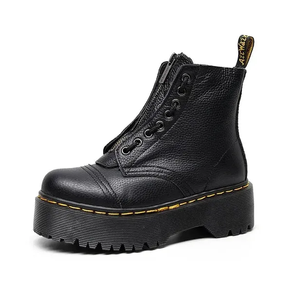 Stylish leather boots