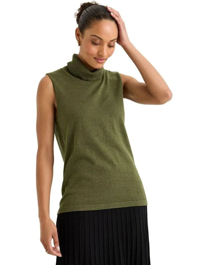 tranquil knit vest (ytwn7677)