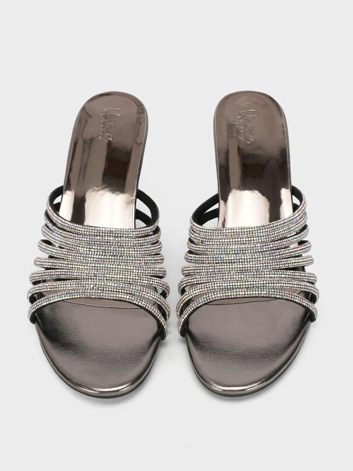 Womens "OBERON" Stylish Diamante Sandals