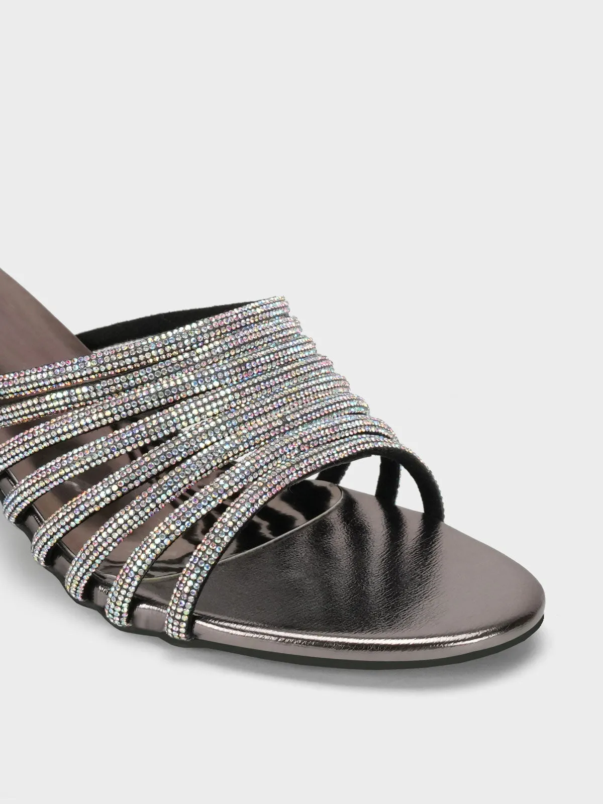 Womens "OBERON" Stylish Diamante Sandals
