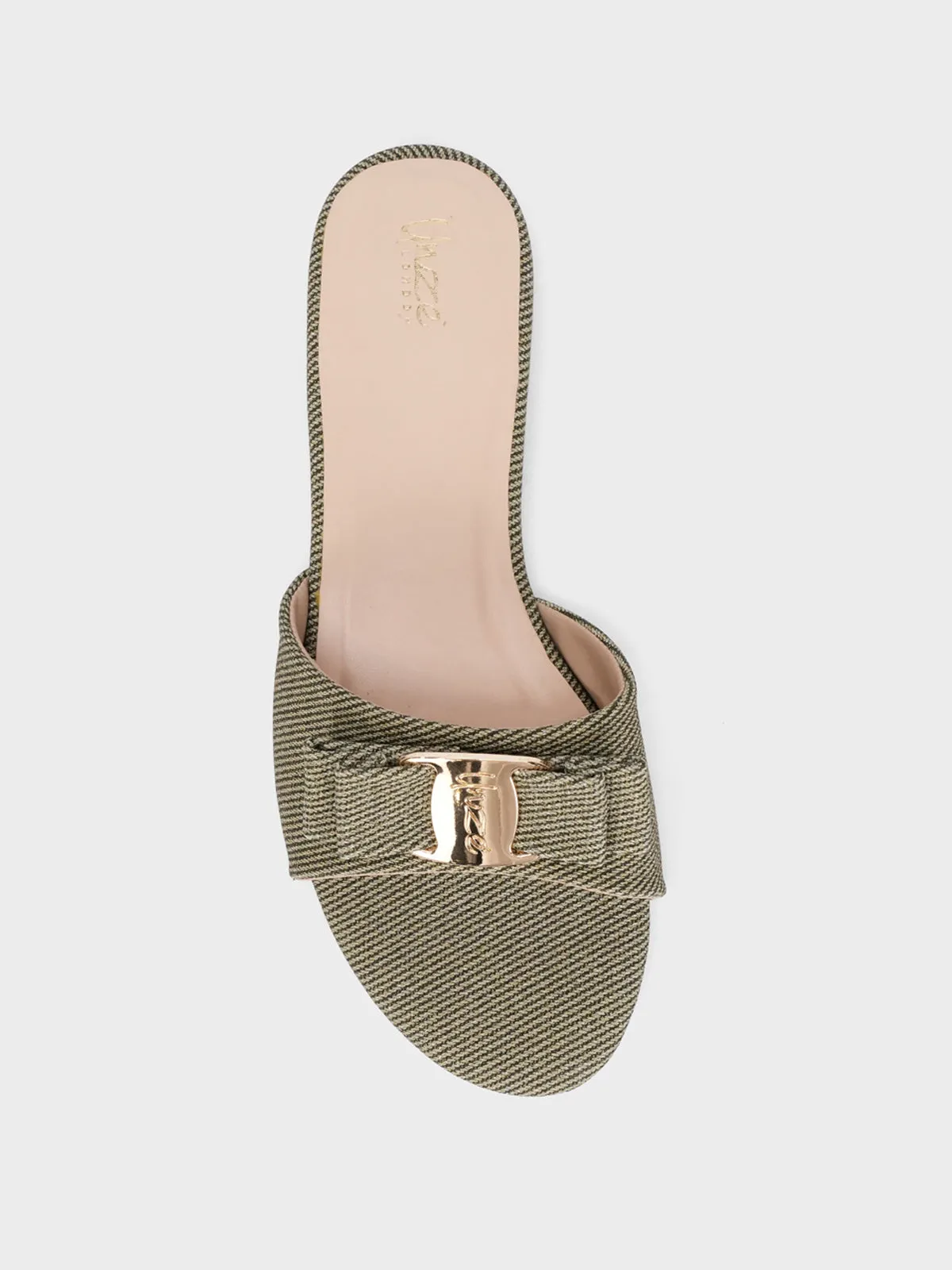 Womens "VINCENT" Decorated Summer Slippers