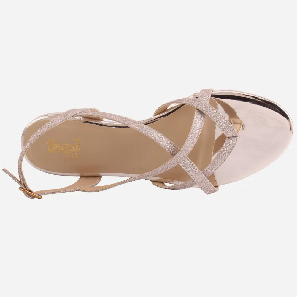 Womens "VIOLET" Flat Sandals