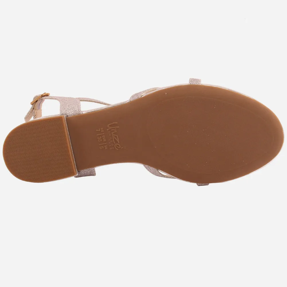 Womens "VIOLET" Flat Sandals