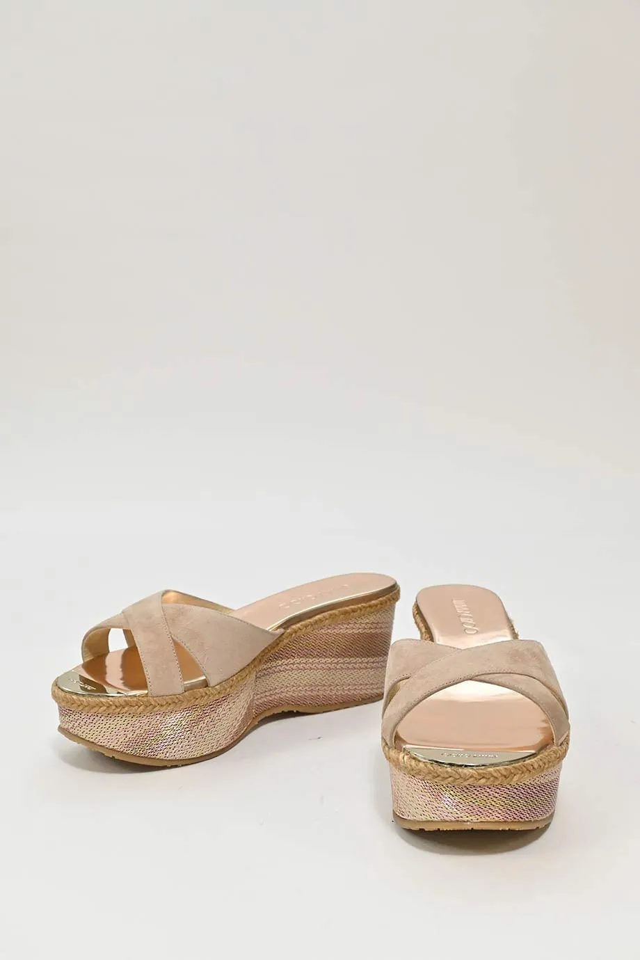 [WS6555] Jimmy Choo | Wedge Platforms